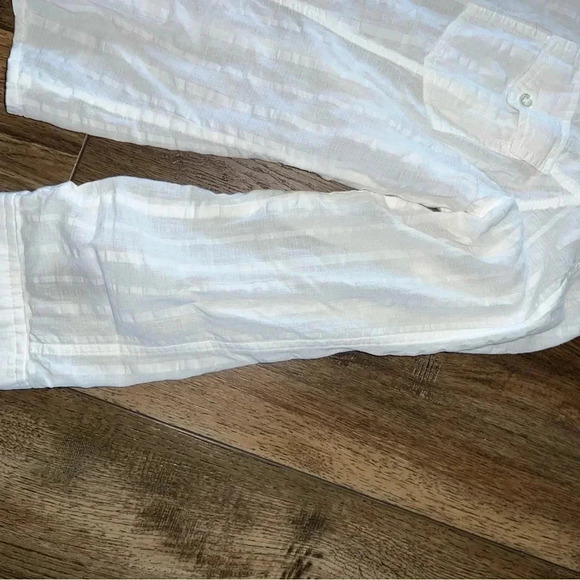 Jones New York Women’s Cotton Blouse  Size Large - Picture 4 of 10